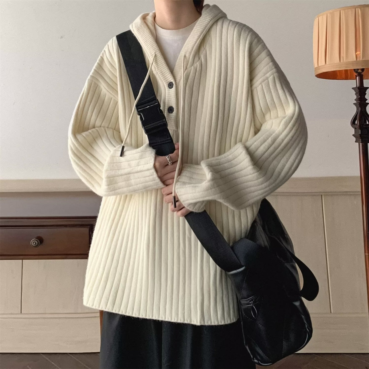 Atlas Men's Waffle Cardigan