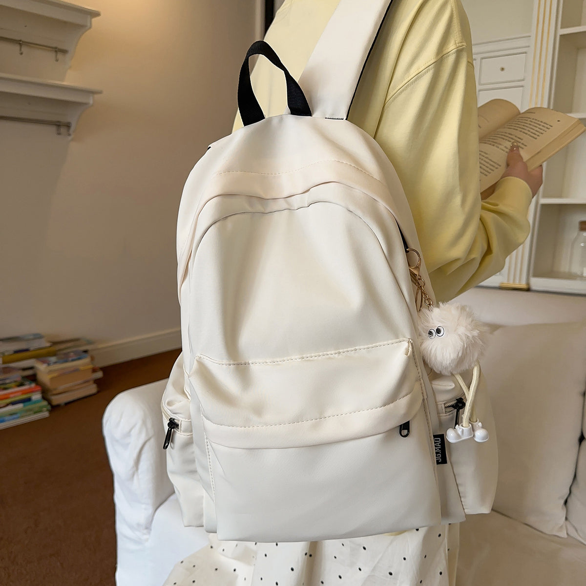 Carry Minimalist Solid Backpack