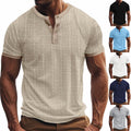 Metro Men's Breathable Henley Shirt