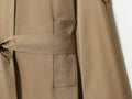 Lumen Lace Lace-Up Double-Breasted Trench Coat