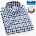 Metro Men's Cotton Short-Sleeve Oxford Shirt
