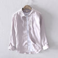 Metro Arden Men's Linen Long-Sleeve Shirt
