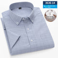 Metro Men's Cotton Short-Sleeve Oxford Shirt