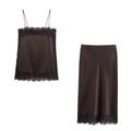 Sway Satin Silky Lace Top