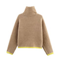 District Men's Knit Contrast Bomber Jacket