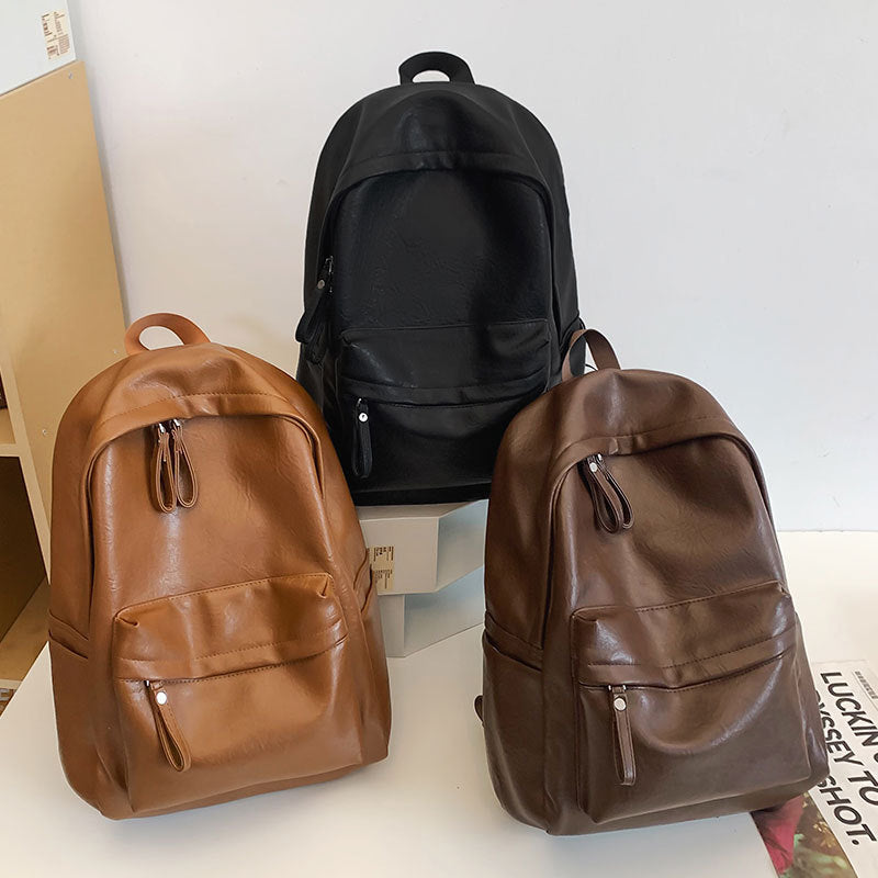 Carry Calder Leather Minimalist Backpack