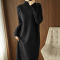 Nova Turtleneck Knit Dress