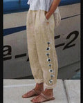 Flow Linen Cotton Relaxed Track Pants