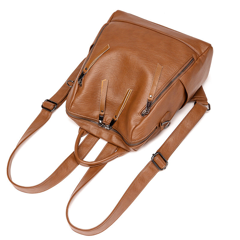 Carry Arden Leather Minimalist Backpack