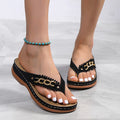 Stride Wedge Retro Sandals