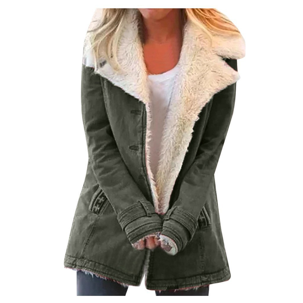 Cove Bexley Cotton Fleece-Lined Padded Jacket