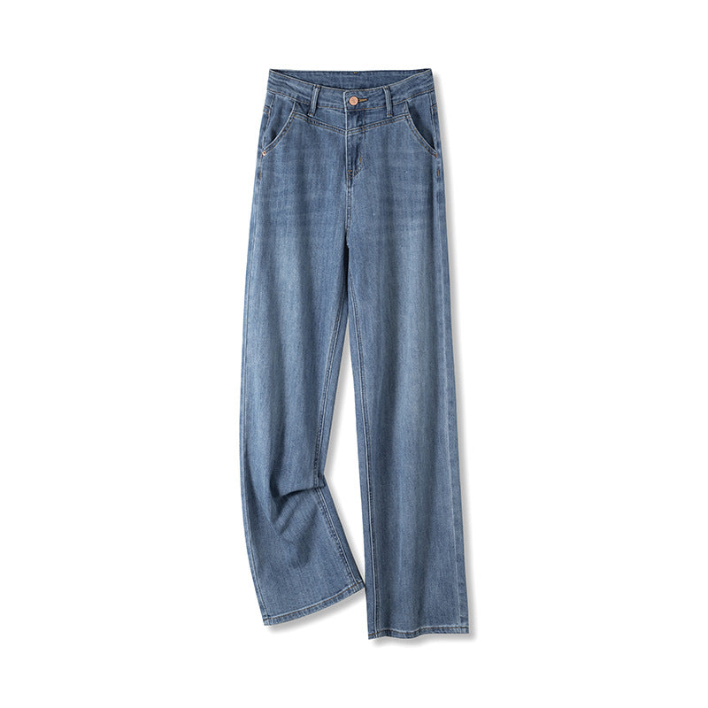 Indigo Juno Wide-Leg Jeans