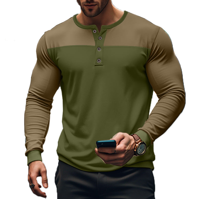 Metro Men's Slim Henley Shirt