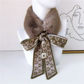 Ember Plush Houndstooth Scarf