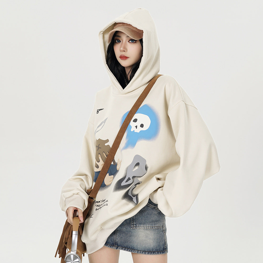 District Harlow Men's Printed Hoodie