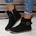 Stride Retro Ankle Boots