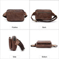 Carry Arden Men's Leather Belt Bag