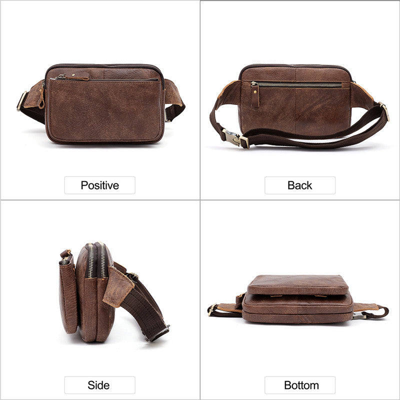 Carry Arden Men's Leather Belt Bag