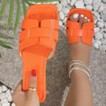 Stride Square-Toe Square Sandals