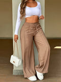 Rover Relaxed Wide-Leg Straight Trousers