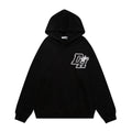 District Men's Letter-Print Hoodie with Fleece Option