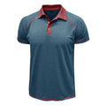 Metro Arden Men's Short-Sleeve Lapel T-Shirt