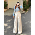 Indigo Garnet Wide-Leg Jeans