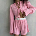 Sera Striped Two-Piece Set