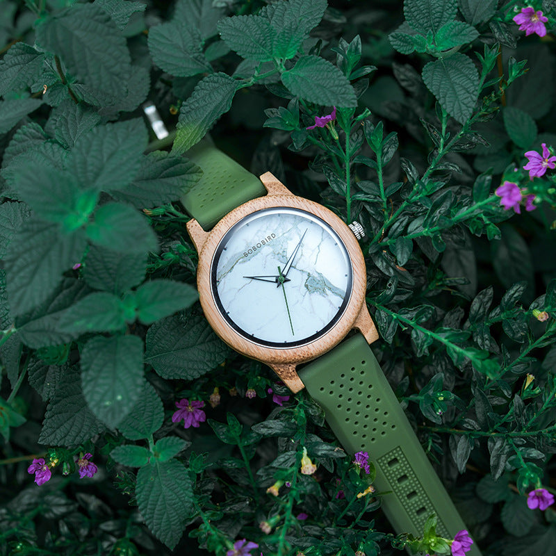 Tempo Bexley Wooden Minimalist Watch