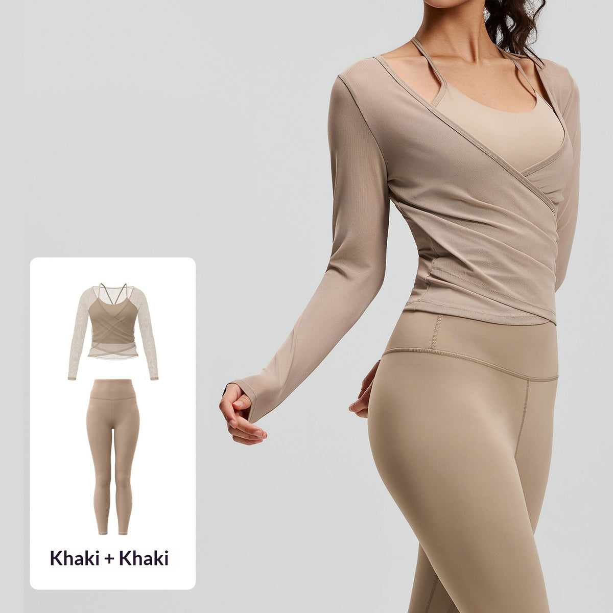 SculptForm Mesh Breathable Yoga Set