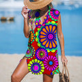 Nova Printed Midi Dress