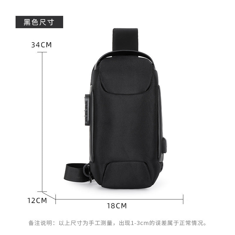 Carry Men's Water-Resistant Sling Bag