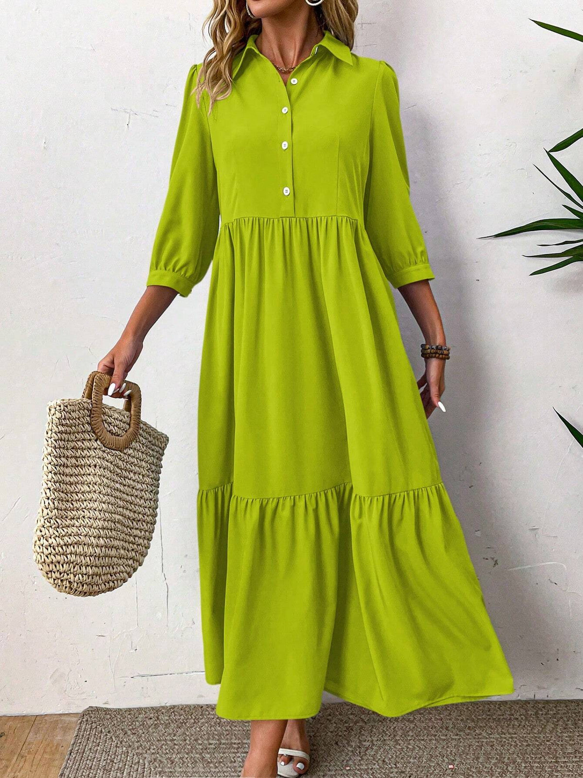 Nova Garnet Shirt Dress