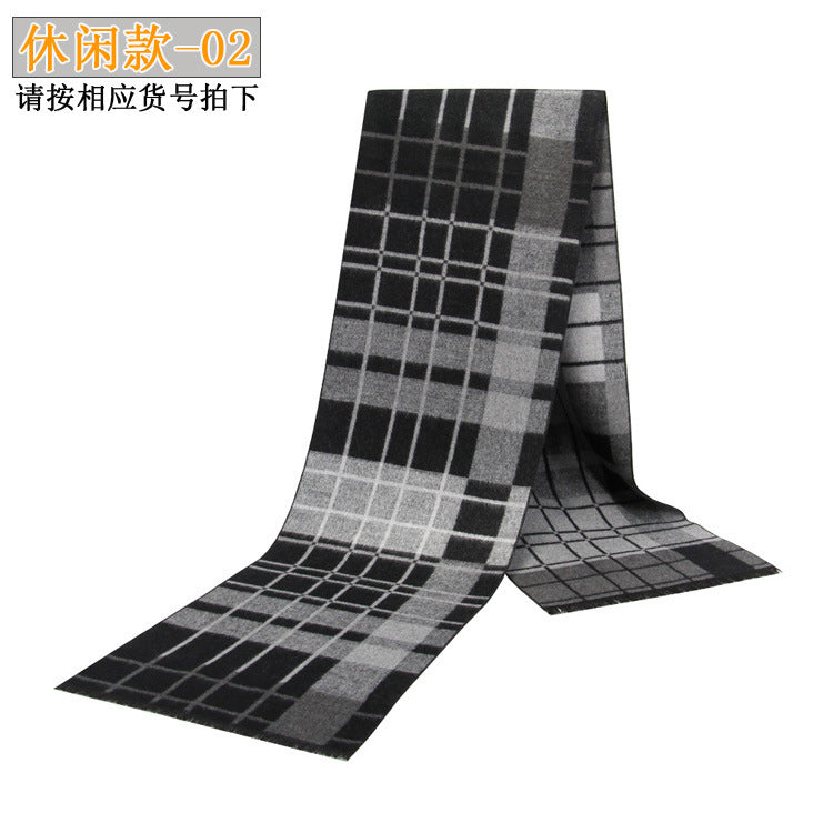 Ember Men's Warm Thick Scarf