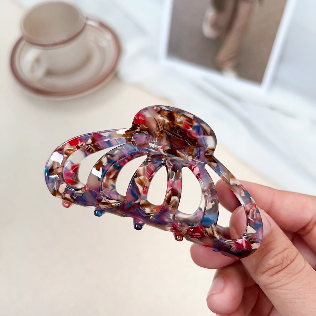 Ember Acetate Hair Clip