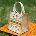 Carry Linen Tote Bag