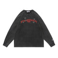 Archive Men's Long-Sleeve Printed Distressed T-Shirt