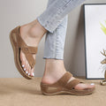 Stride Chunky Platform Block-Heel Sandals