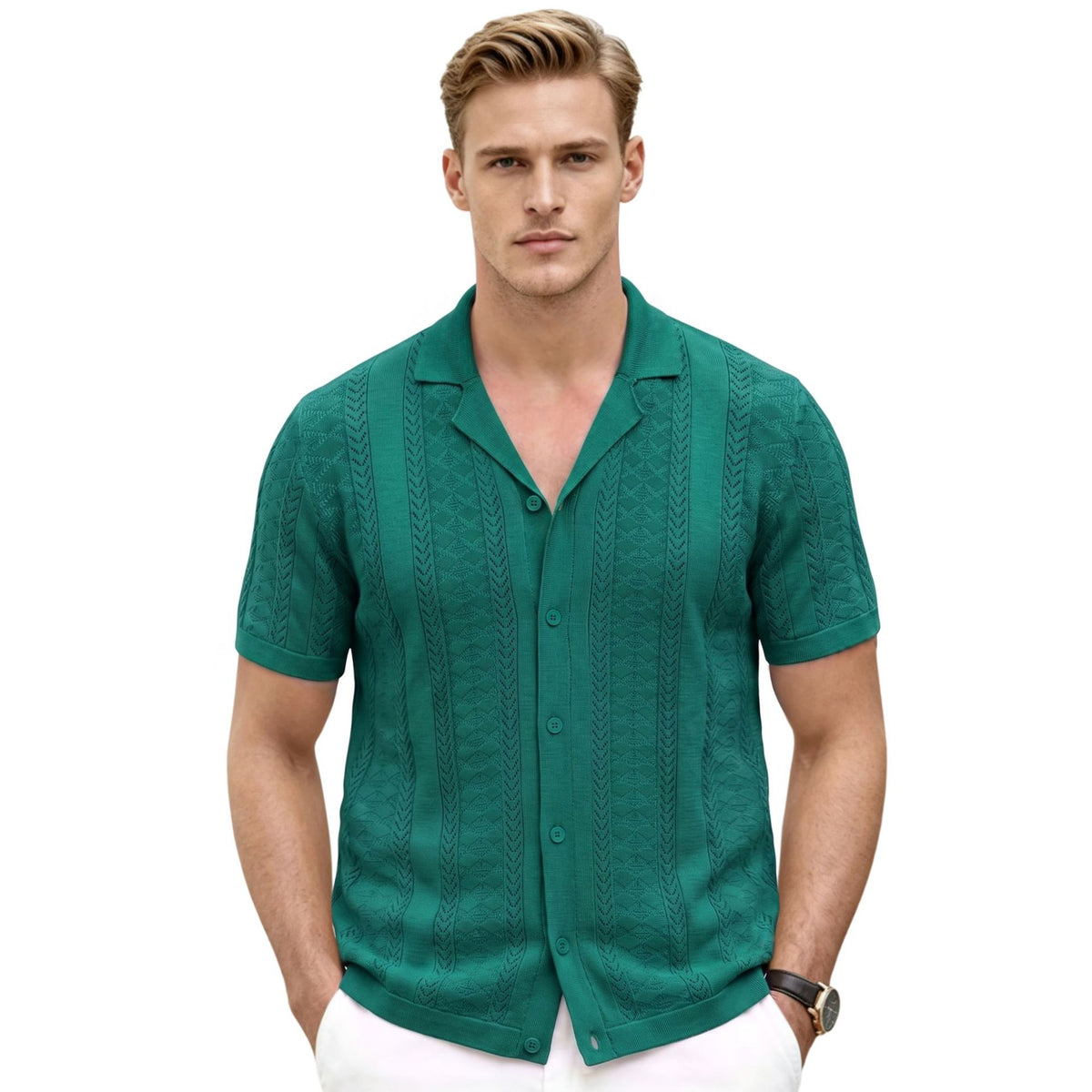 Metro Men's Breathable Cardigan