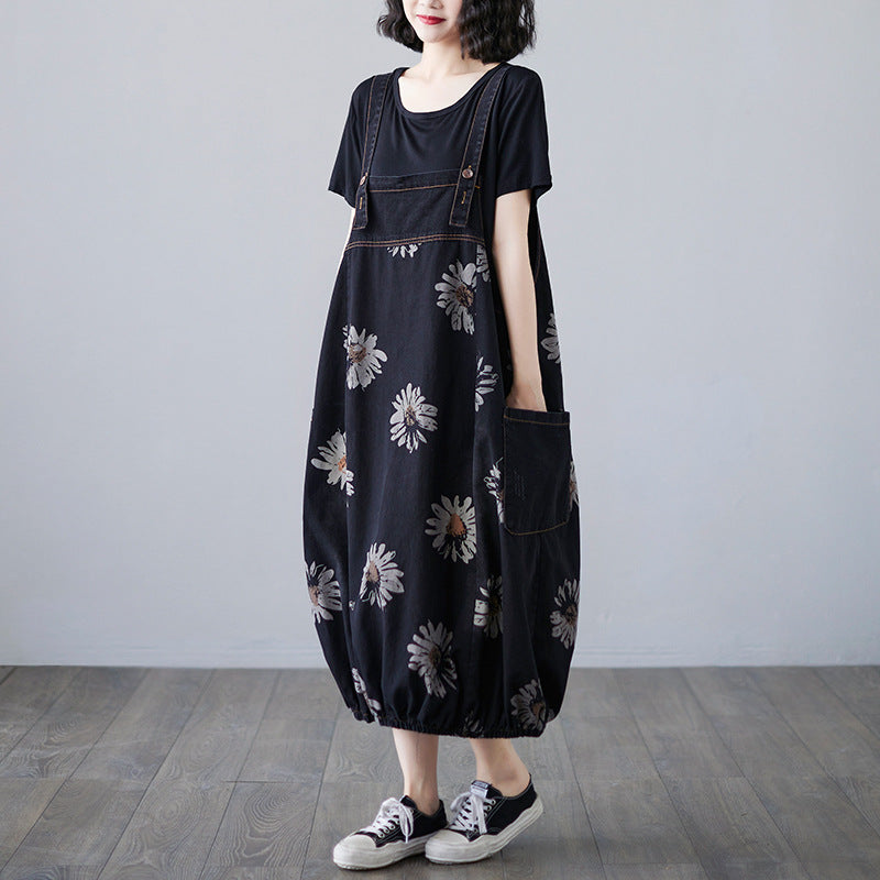 Sway Denim Printed Skirt