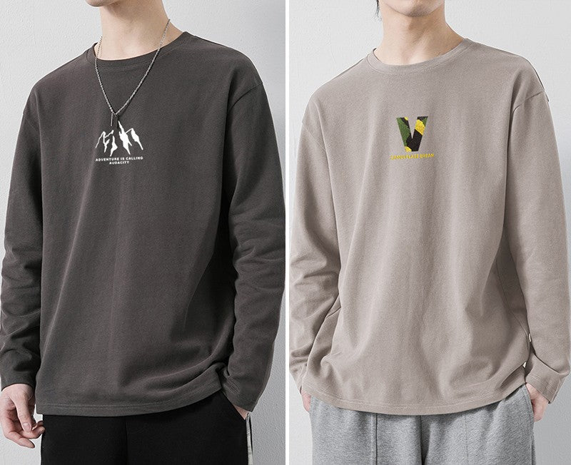 Archive Men's Cotton Relaxed Long-Sleeve T-Shirt