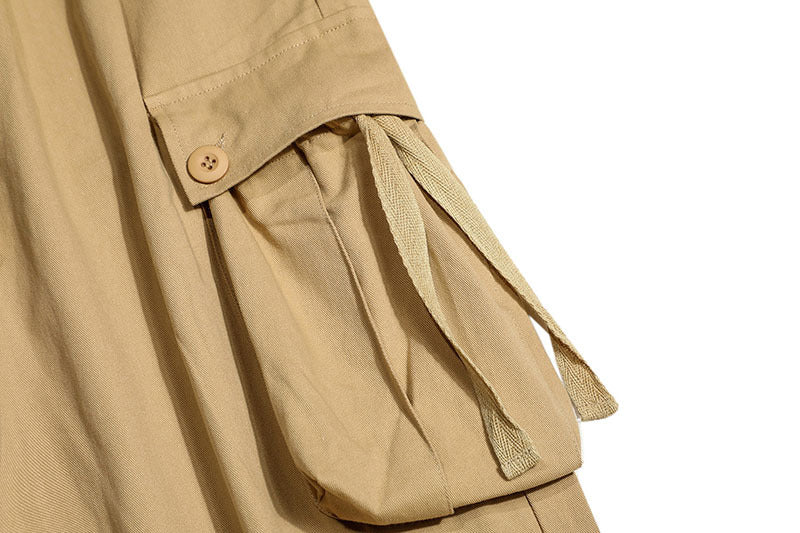 Rover Men's Straight Multi-Pocket Pocket Cargo Pants
