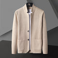 Atlas Men's Stand-Collar Pocket Cardigan