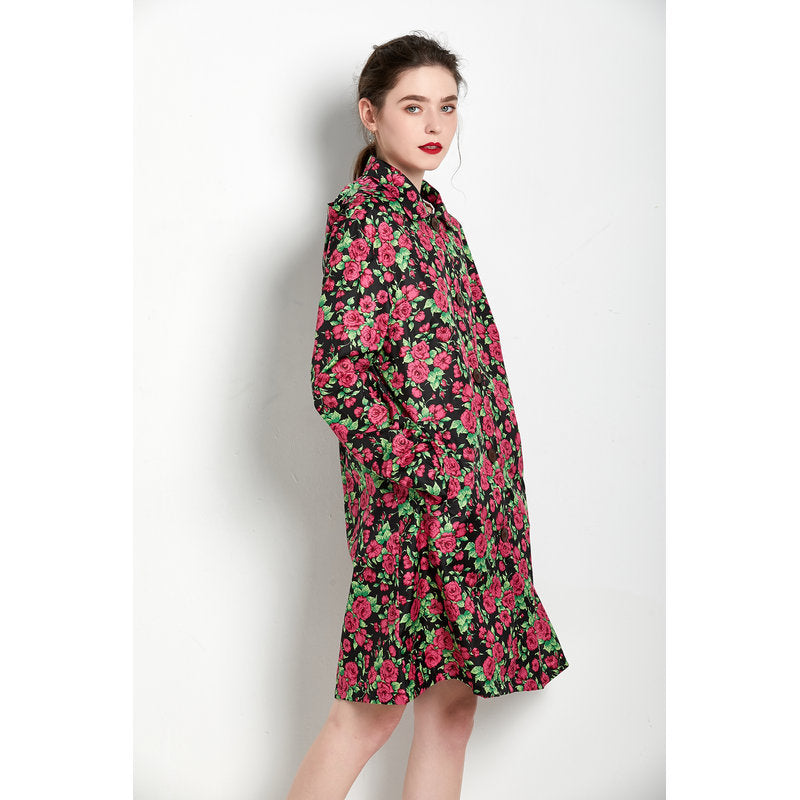 Lumen Calder Mid-Length Trench Coat