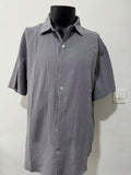 Metro Men's Short-Sleeve Breathable Linen Shirt