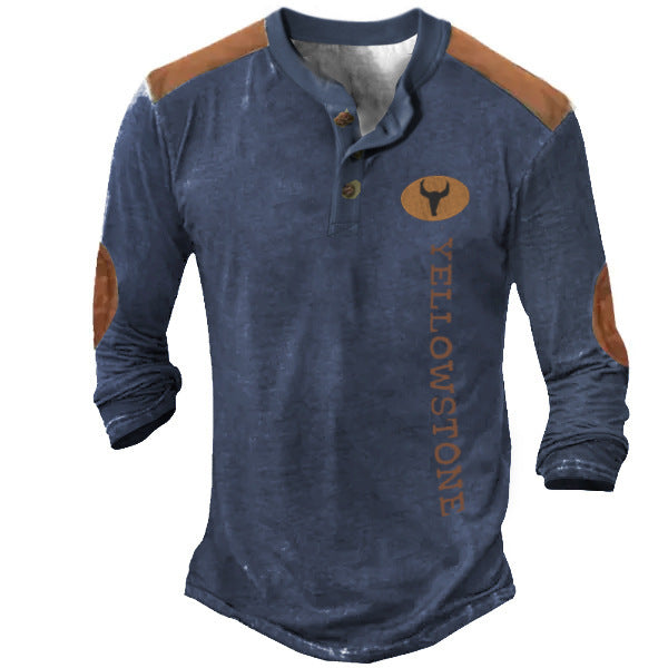 Metro Arden Men's Henley Shirt