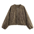 Halo Suede Embroidered Bomber Jacket