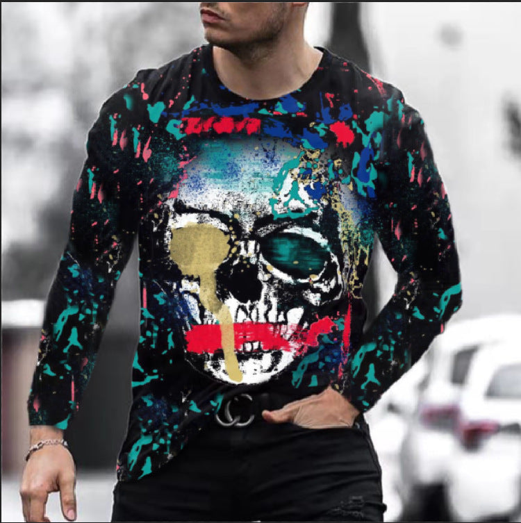 Archive Arden Men's Long-Sleeve Printed T-Shirt
