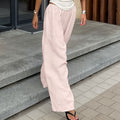 Flow Calder Linen Cotton Wide-Leg Trousers