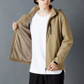 District Men's Fleece-Lined Stand-Collar Windbreaker